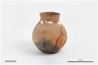 藏品(直侈豎口鼓腹平底罐)的圖片